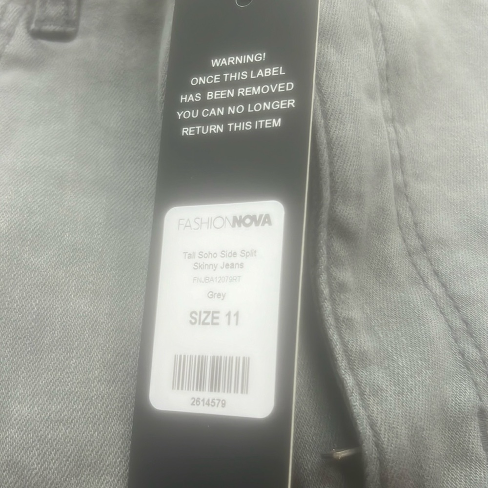 Tall SoHo Side Split jeans w stretch